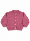Raspberry Pink Cardigan 0-3 Months