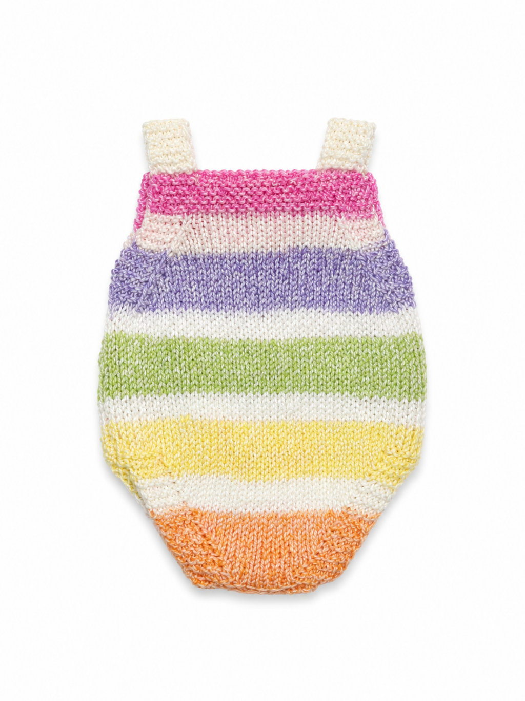 Rainbow Stripe Romper 3-6 Months