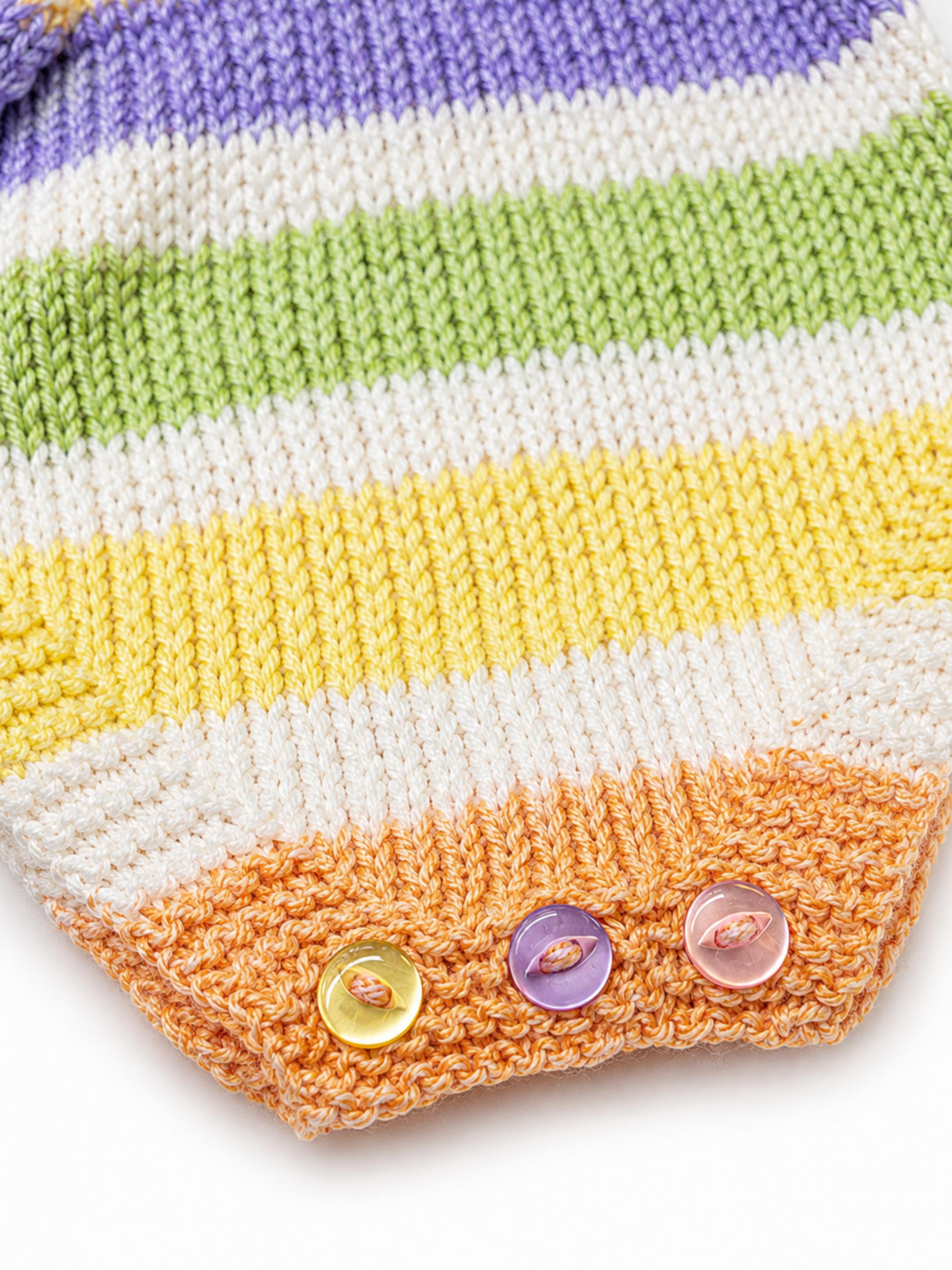 Rainbow Stripe Romper 3-6 Months