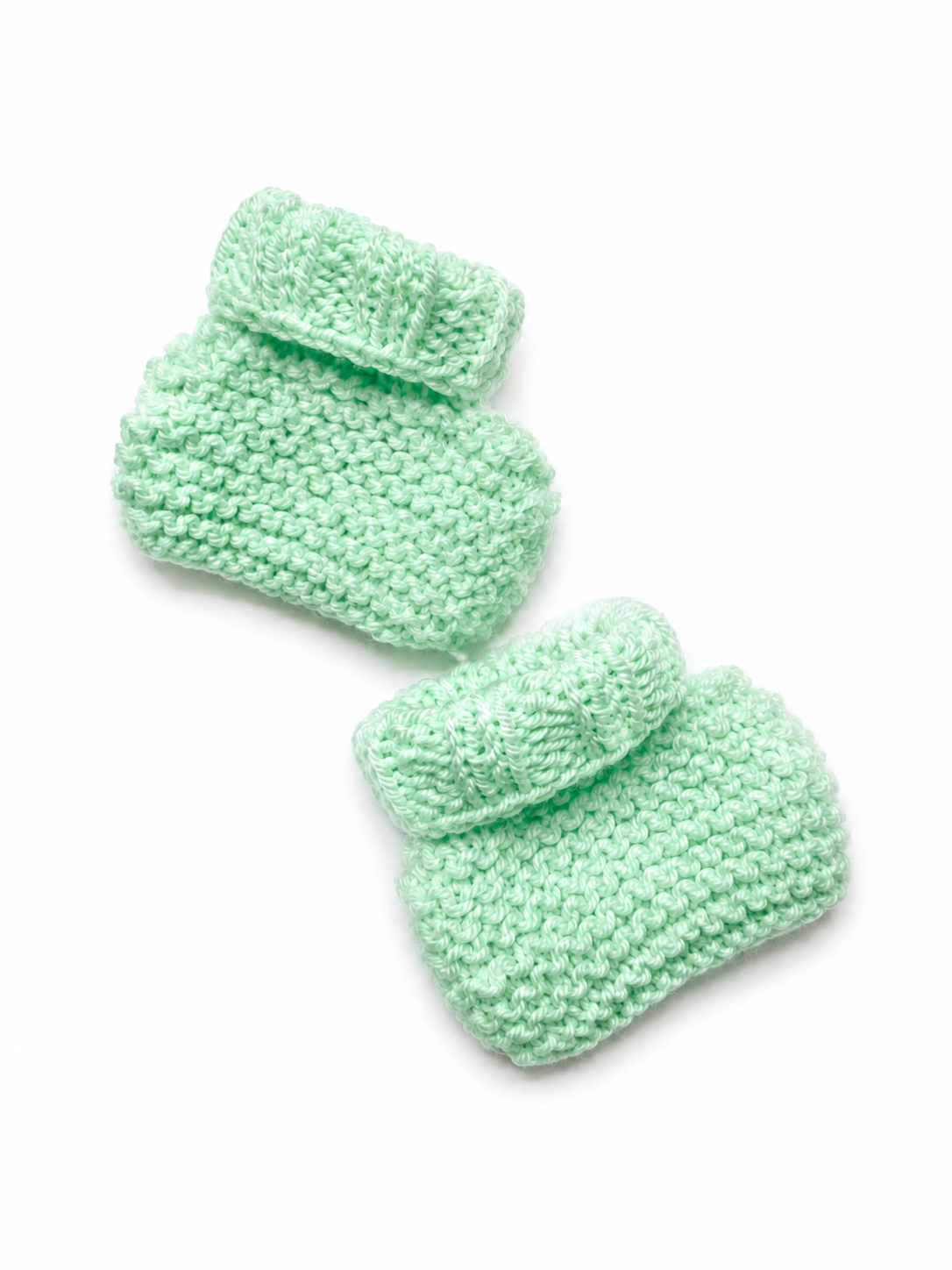Teal Booties 0-3 Months