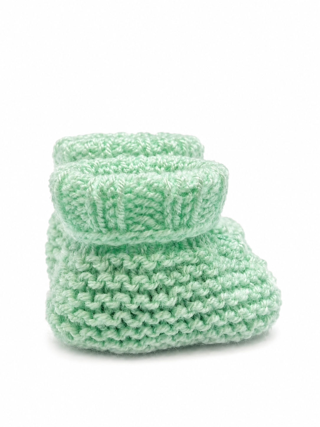 Teal Booties 0-3 Months