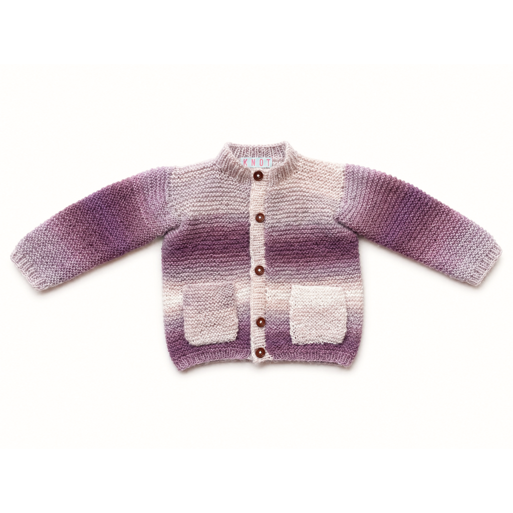 Pink Ombré Cardigan 9-12 Months