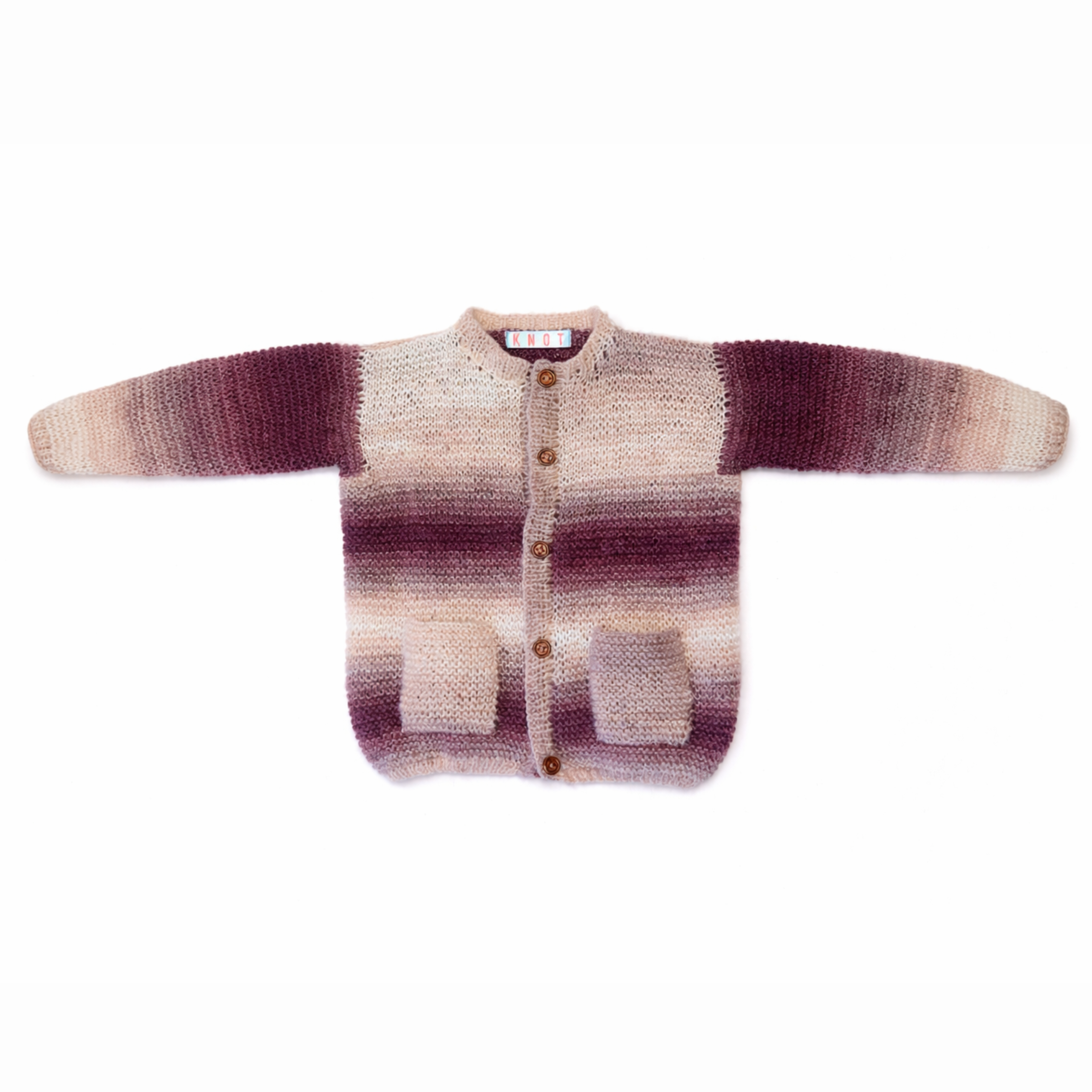Pink Ombré Cardigan 18-24 Months
