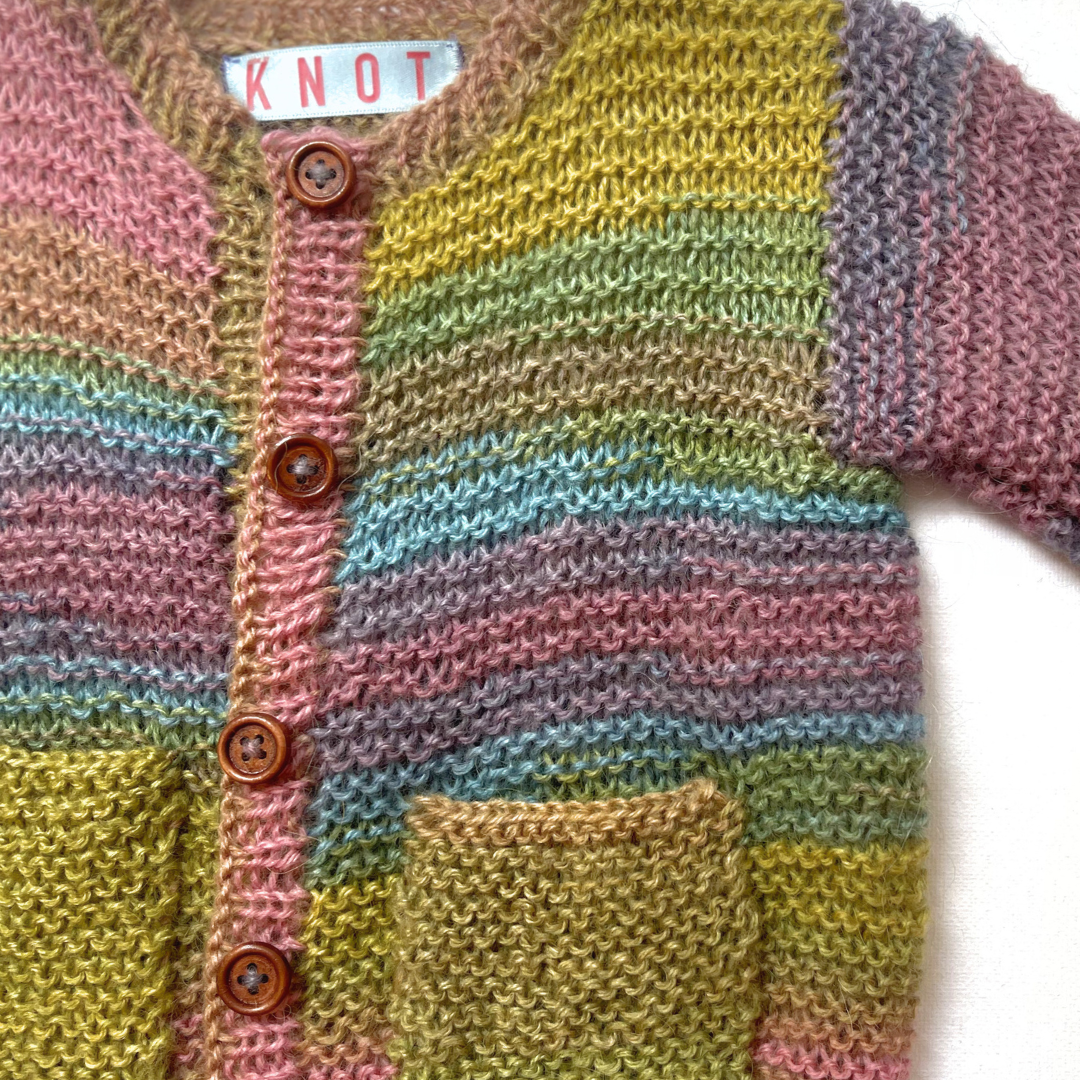 Rainbow Ombré Cardigan 3-6 Months