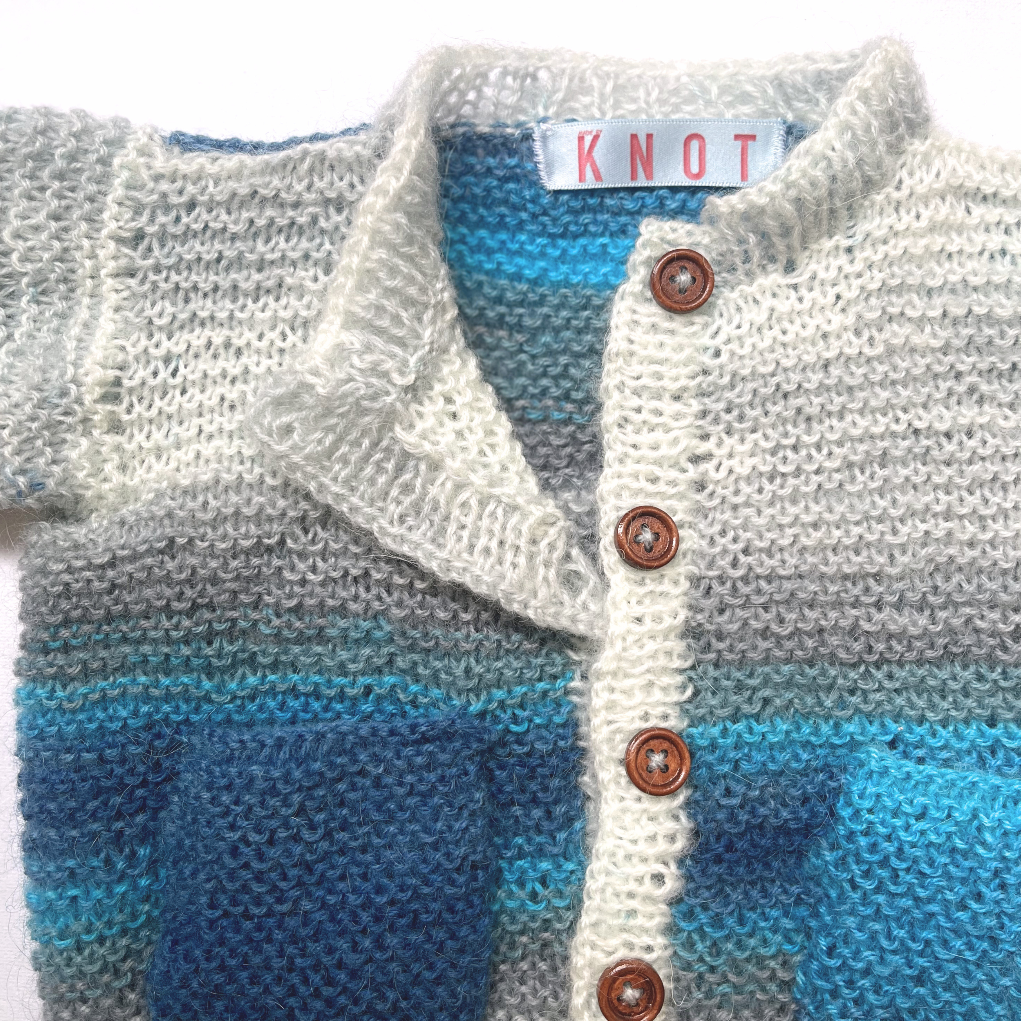 Blue Ombré Cardigan 6-9 Months