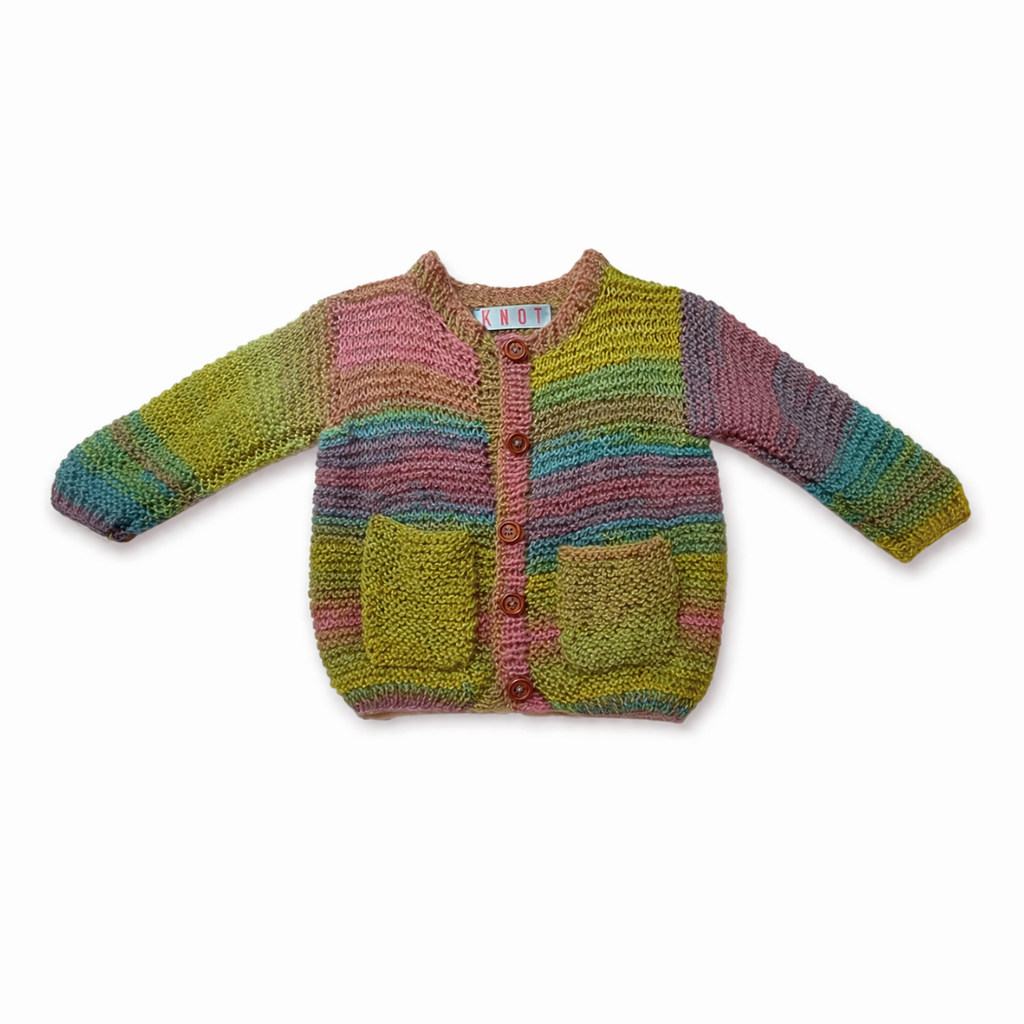 Rainbow Ombré Cardigan 3-6 Months