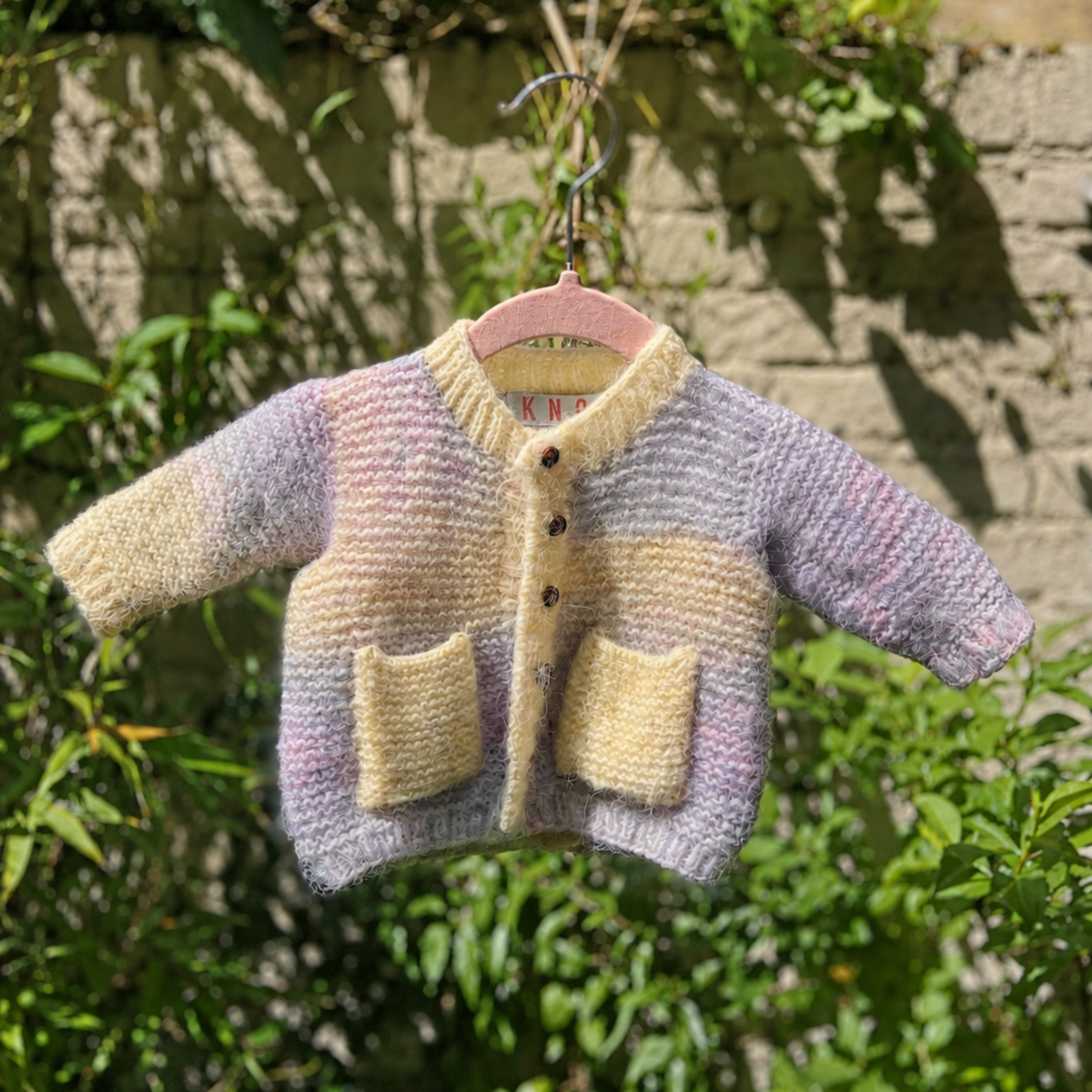 Pastel Ombré Cardigan 0-3 Months