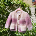 Pink Ombré Cardigan 9-12 Months
