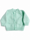 Teal Cardigan 0-3 Months