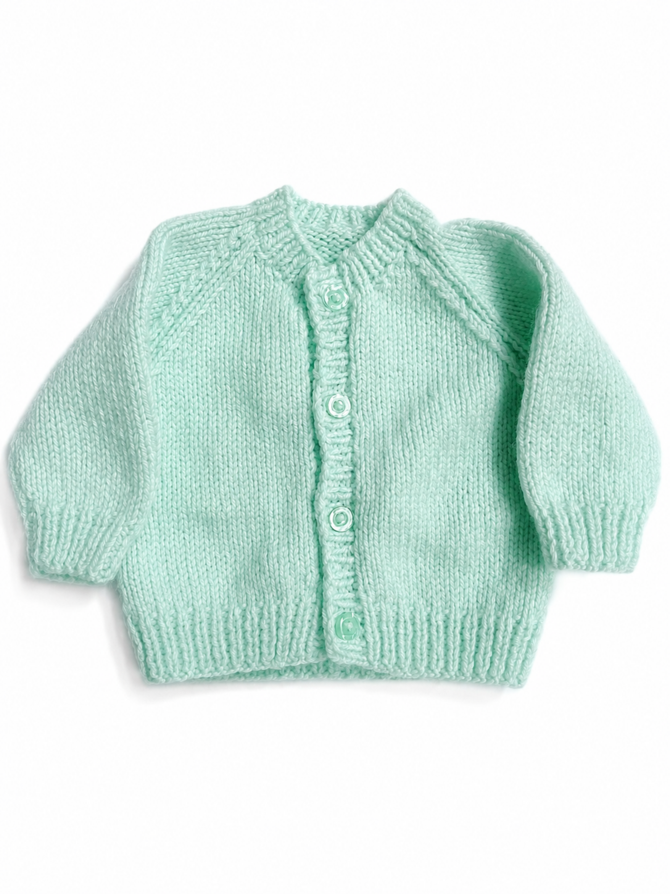 Teal Cardigan 0-3 Months