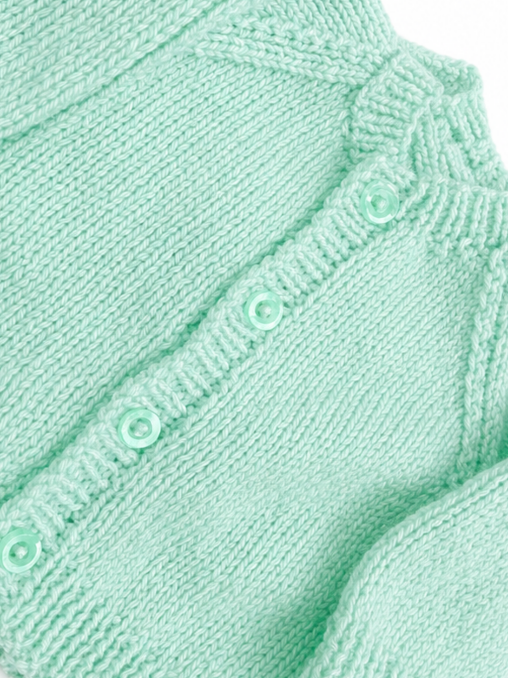 Teal Cardigan 0-3 Months