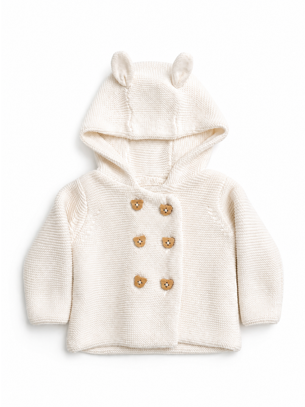 Pre-Loved Teddy Bear Cardigan 0-3 Months