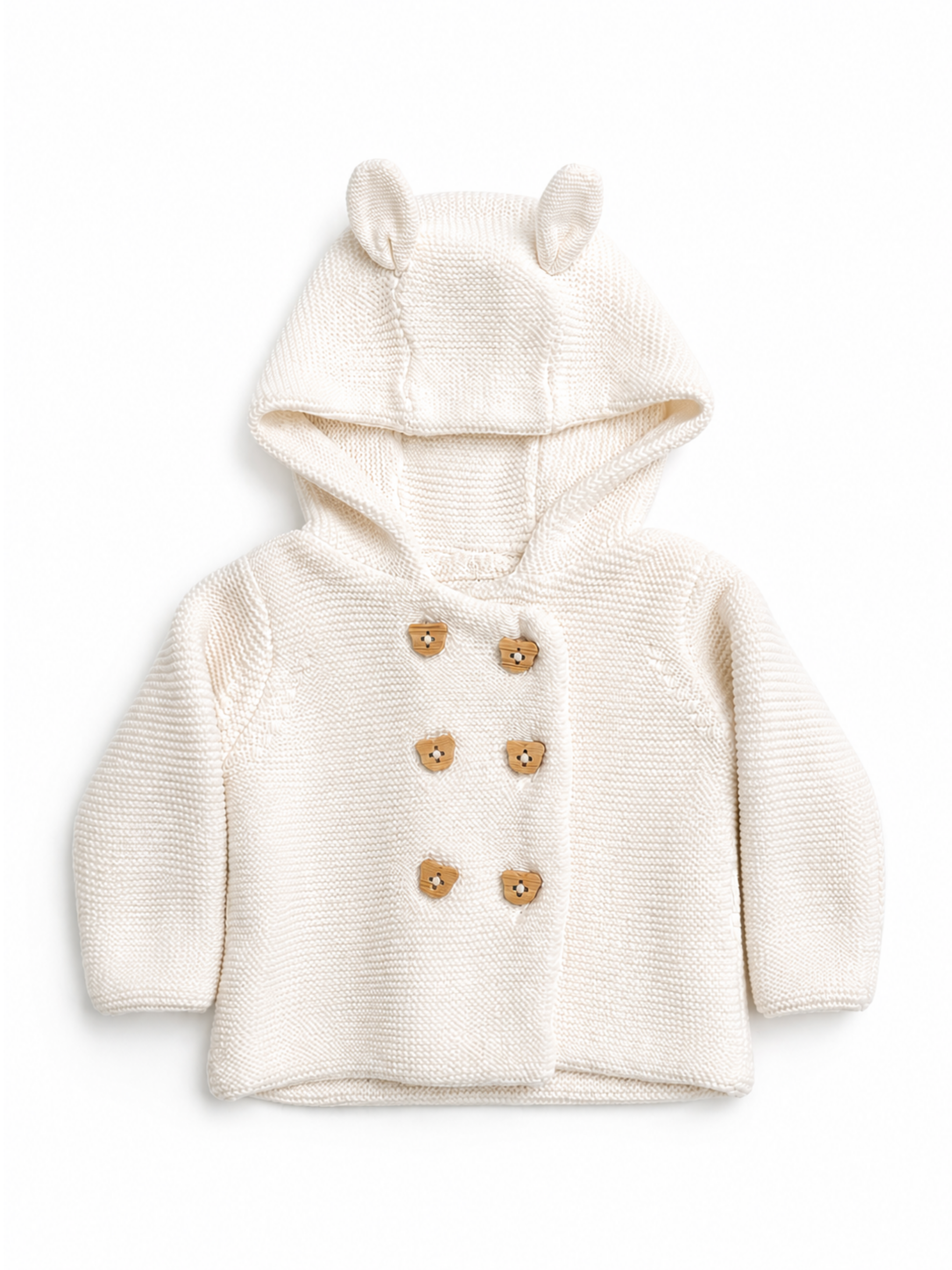 Pre-Loved Teddy Bear Cardigan 0-3 Months