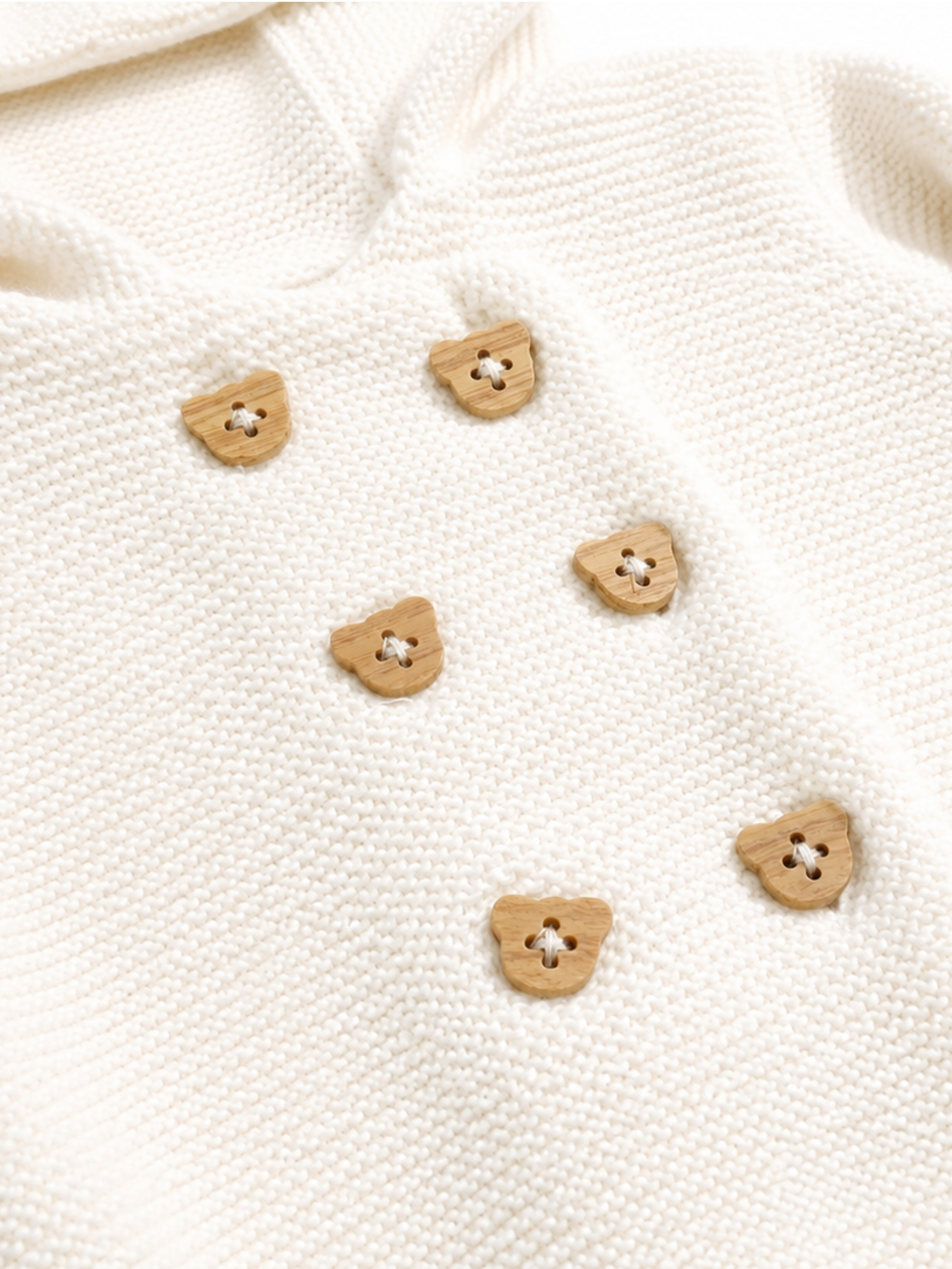 Pre-Loved Teddy Bear Cardigan 0-3 Months