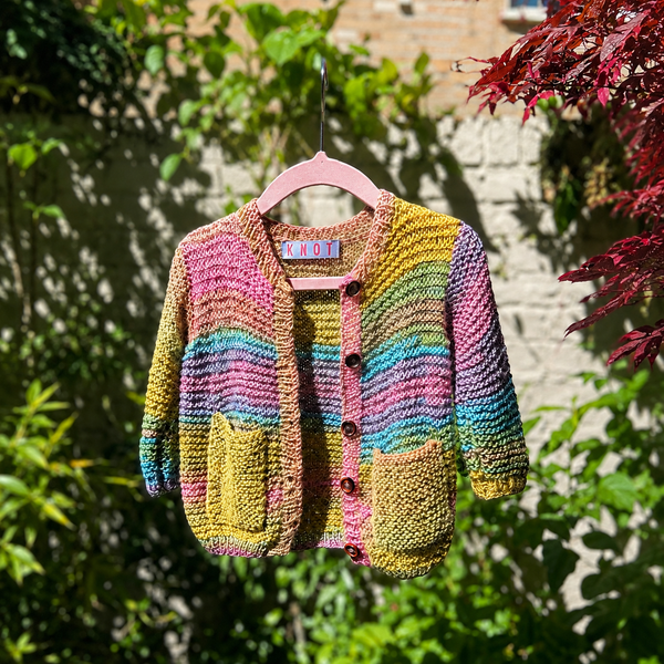 Rainbow Ombré Cardigan 3-6 Months