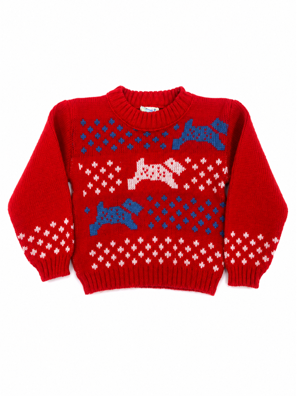 Vintage Young C&A Doggy Knit