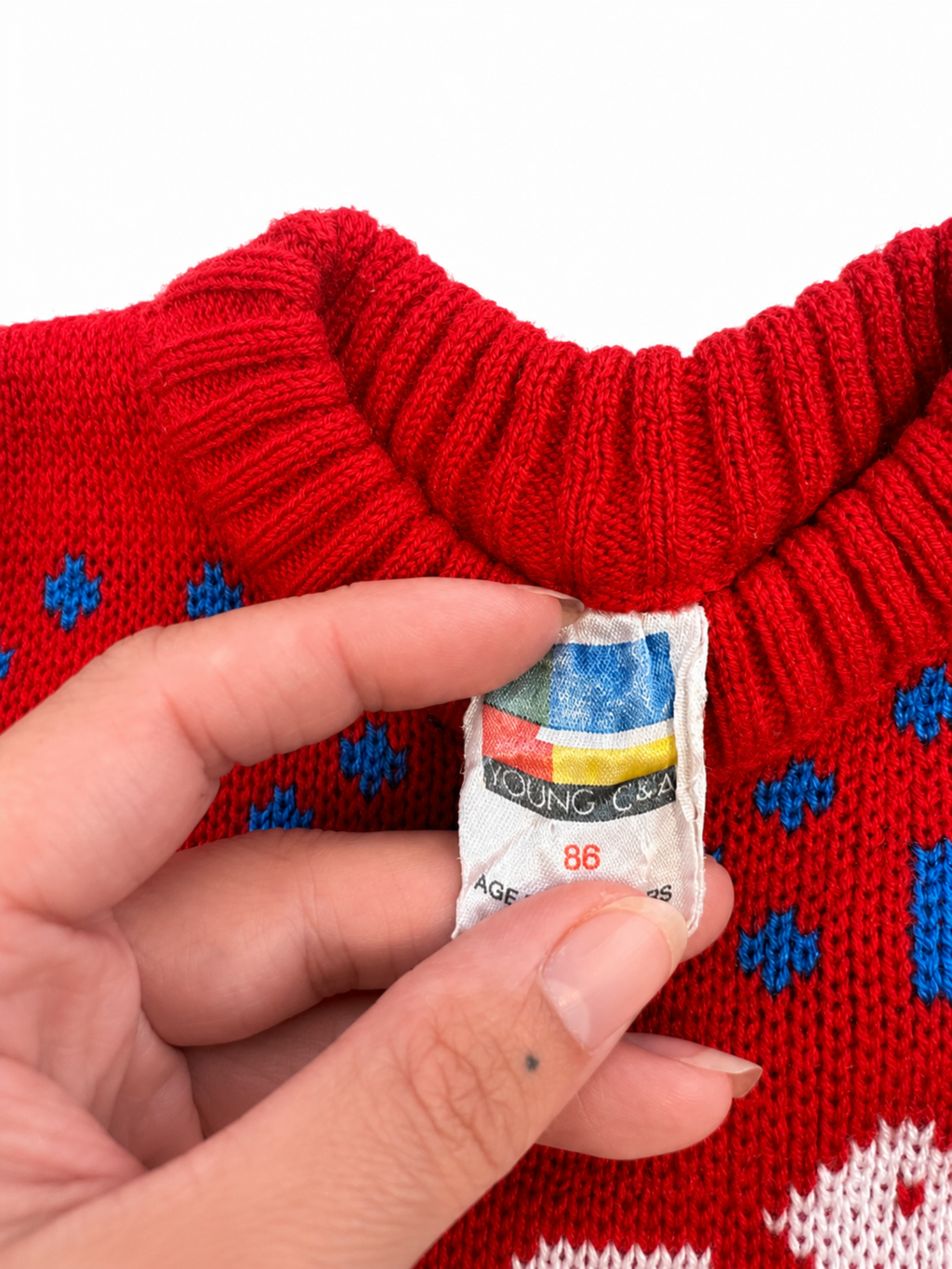 Vintage Young C&A Doggy Knit