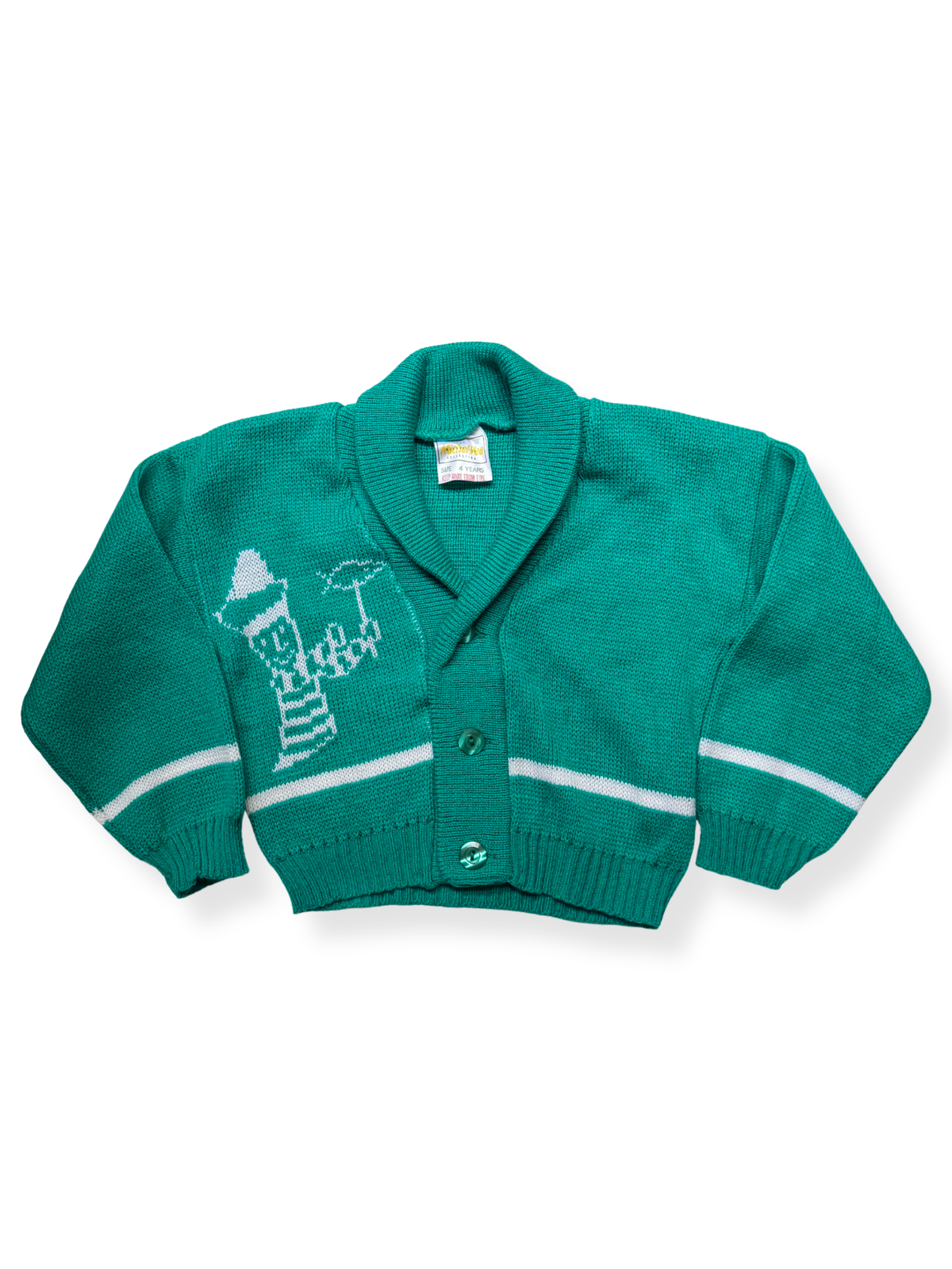 Vintage Fisherman Cardigan 4-5 Years