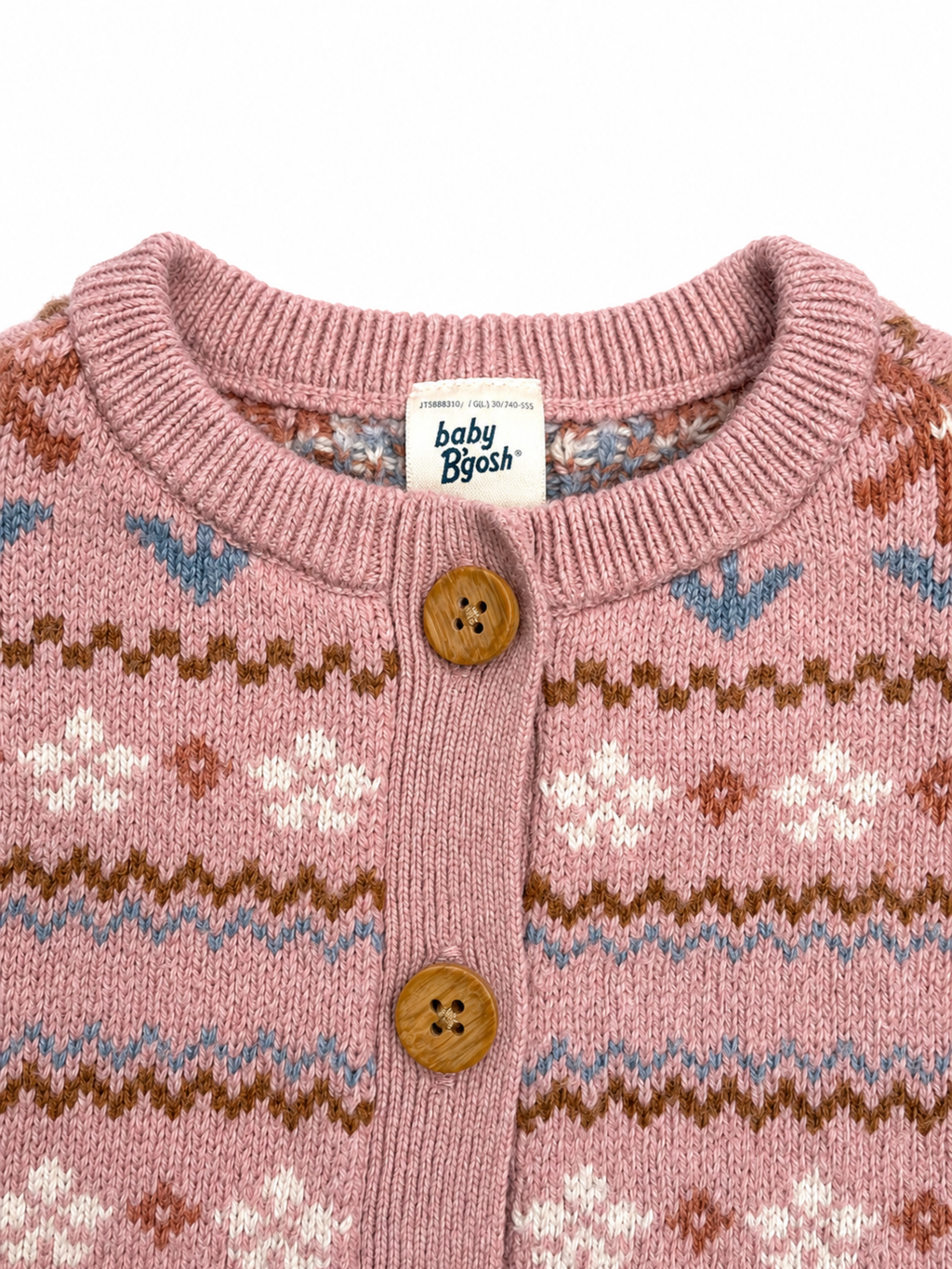 Vintage Baby B'gosh Oshkosh Cardigan
