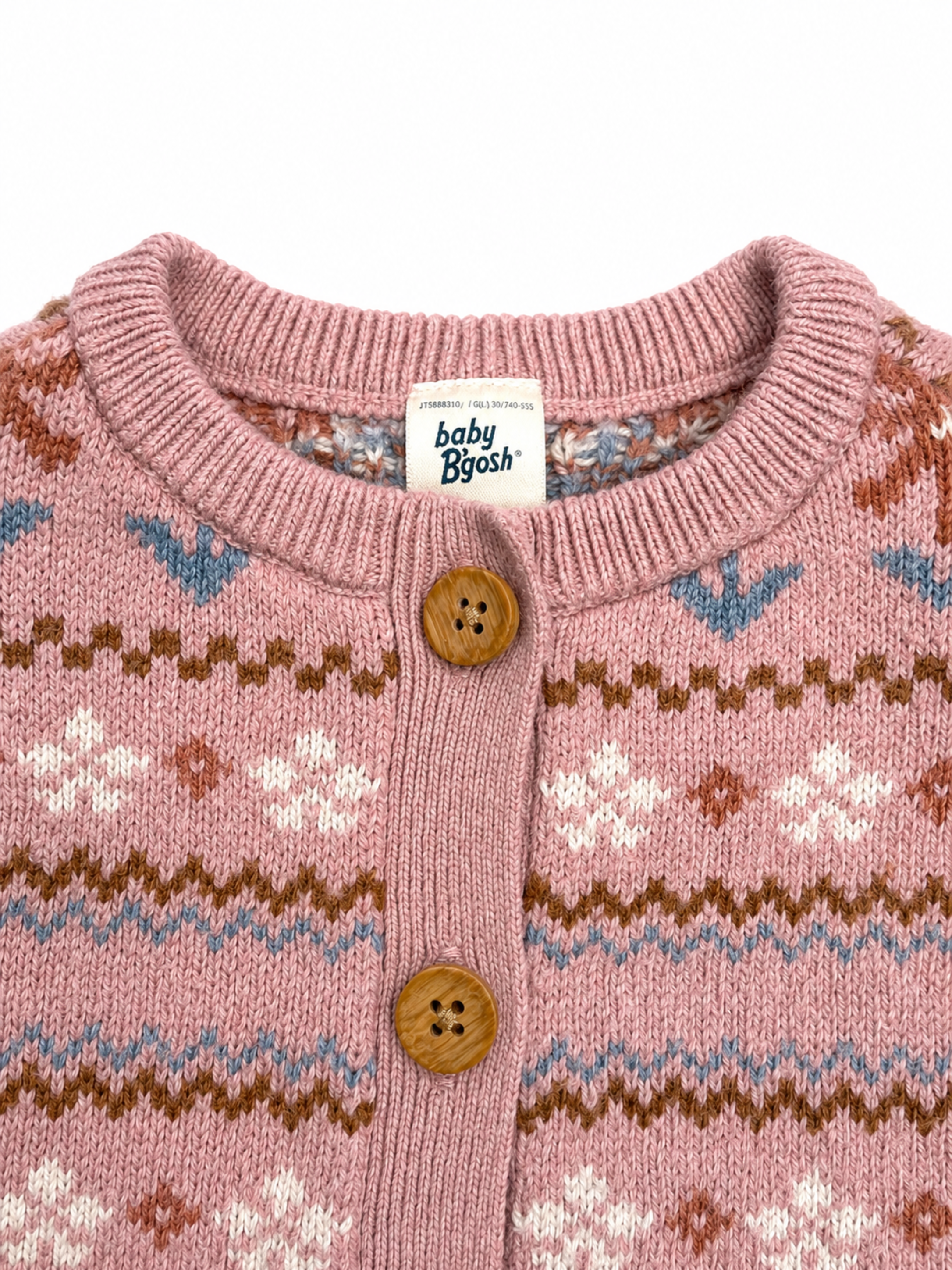 Vintage Baby B'gosh Oshkosh Cardigan